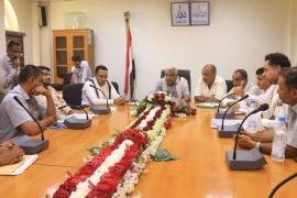 مناقشة وضع المنطقة الصناعية في الحديدة