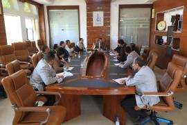 اجتماع بوزارة الصناعة لمناقشة سبل تعزيز الشراكة بين القطاعين العام والخاص