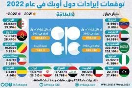 تقرير: صادرات النفط ترفد دول أوبك قرابة تريليوني دولار في 2022