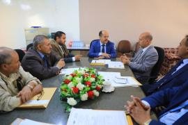 لجنة إجازة المحاسبين القانونيين تناقش سير تنفيذ خططها وبرامجها 