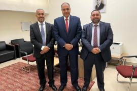 اتفاق تعاون وتبادل للخبرات بين بنك اليمن والخليج واتحاد المصارف العربية.