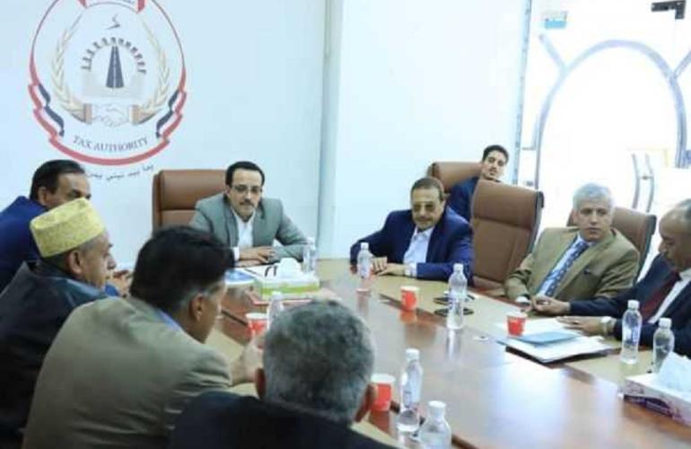 الاتحاد العام للغرف التجارية الصناعية اليمنية يناقش مع مصلحة الضرائب  الإعفاءات والتسهيلات الضريبية الممنوحة في مجال الطاقة المتجددة