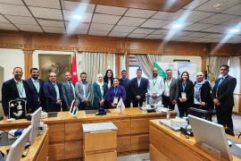 مؤسسة نماء للتنمية والتمويل الأصغر تشارك في زيارة البنك المركزي الأردني