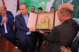 وزارة  الاقتصاد والصناعة والاستثمار والجهات التابعة لها تقيم فعالية تكريمية للوزير السابق  المطهر