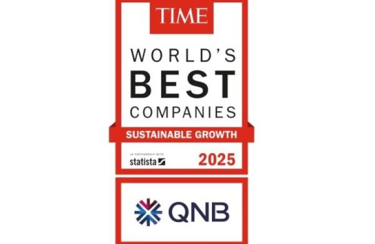  مجموعة QNB تصنف ضمن "أفضل الشركات العالمية في النمو المستدام لعام 2025" من قبل مجلة TIME