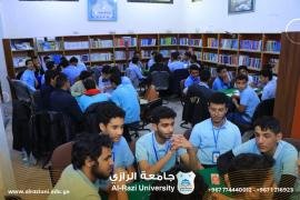 مكتب التربية بأمانة العاصمة بالتعاون مع جامعة الرازي ينظمان التصفيات النهائية للمسابقات العلمية والمنهجية للمرحلة الثانوية.