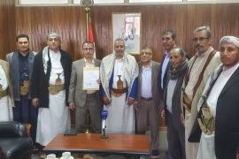 هيئة مكافحة الفساد تتسلم إقرار القائم بأعمال رئيس مصلحة الضرائب والجمارك