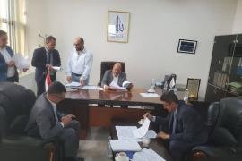 دور استلام وتسليم بين رئيس الهيئة العامة للاستثمار الخلف والسلف