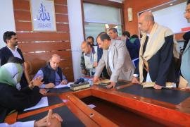 وزير الاقتصاد يلتقي المواطنين والقطاع الخاص خلال اليوم المفتوح