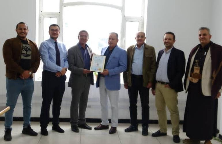 تكريم شركة سبأ فارما كأحد أشهر الشركات في اليمن للعام 2025