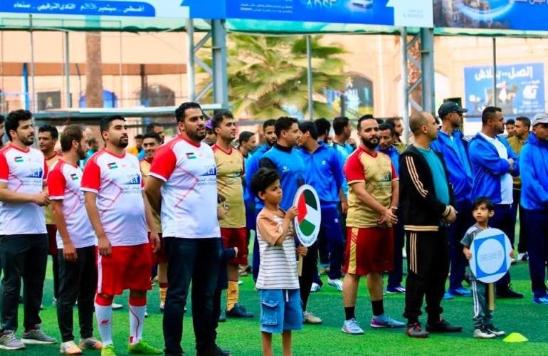 افتتاح رائع لبطولة الاتصالات اليمنية لكرة القدم التاسعة للشركات